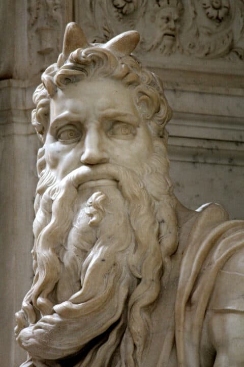 Moses by michelangelo