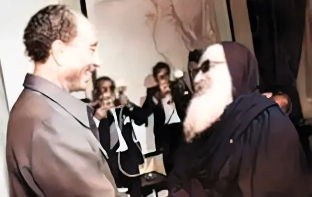 مقابلة متى المسكين للسادات