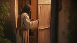 المسيح يقف على الباب يقرع